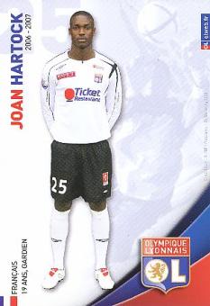 Joan Hartock  Olympique Lyon   Fußball Autogrammkarte 
