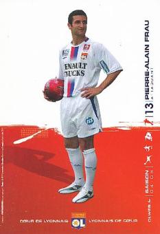 Pierre Alain Frau   Olympique Lyon   Fußball Autogrammkarte 