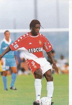 Philippe Christanval  AS Monaco   Fußball Autogrammkarte 