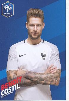 Benoit Costil  Frankreich  Fußball Autogrammkarte 