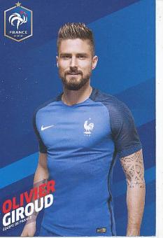 Olivier Giroud  Frankreich  Fußball Autogrammkarte 