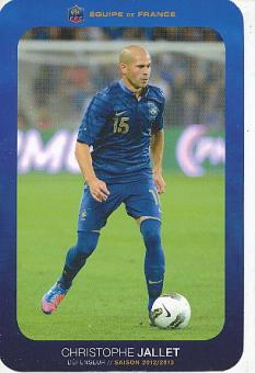 Christophe Jallet Frankreich  Fußball Autogrammkarte 