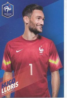 Hugo Lloris  Frankreich  Fußball Autogrammkarte 
