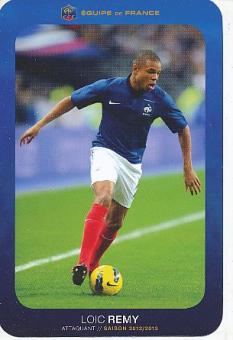 Loic Remy   Frankreich  Fußball Autogrammkarte 