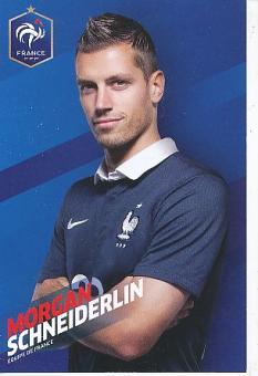 Morgan Schneiderlein  Frankreich  Fußball Autogrammkarte 