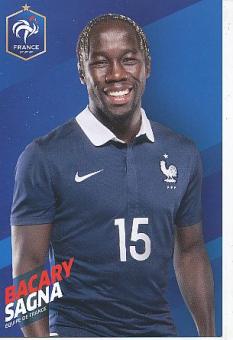 Bacary Sagna  Frankreich  Fußball Autogrammkarte 