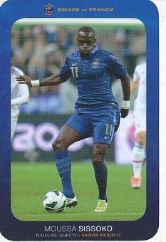 Moussa Sissoko  Frankreich  Fußball Autogrammkarte 
