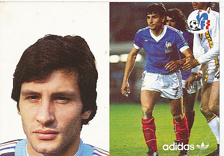Gerard Soler  Frankreich  Fußball Autogrammkarte 