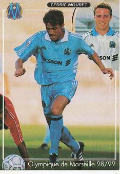 Cedric Mouret  Olympique Marseille  Fußball Autogrammkarte Druck signiert 