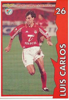 Luis Carlos   Benfica Lissabon  Fußball Autogrammkarte 