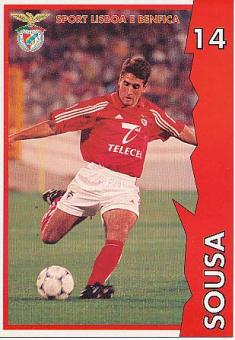 Jose Carlos Leite Sousa   Benfica Lissabon  Fußball Autogrammkarte 