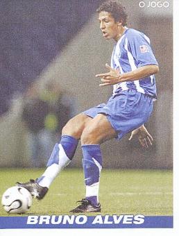 Bruno Alves  FC Porto  Fußball Autogrammkarte 