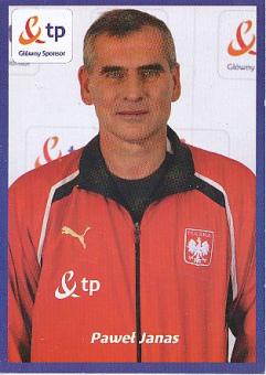Pawel Janas  Polen   Fußball Autogrammkarte 