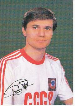 Vasiliy Rats  Rußland   Fußball Autogrammkarte Druck signiert 