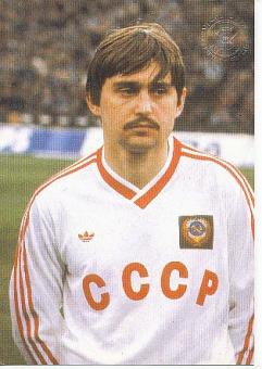 Tschevenkov  Rußland   Fußball Autogrammkarte 