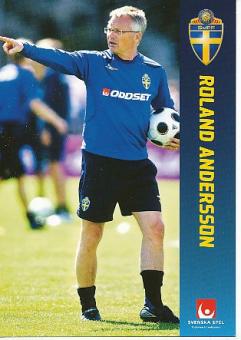 Roland Andersson   Schweden Fußball Autogrammkarte 