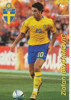 Zlatan Ibrahimovic  Schweden Fußball Autogrammkarte 