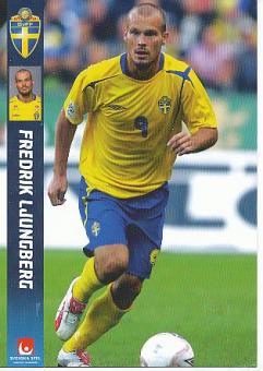 Fredrik Ljungberg  Schweden Fußball Autogrammkarte 