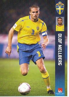 Olof Mellberg   Schweden Fußball Autogrammkarte 