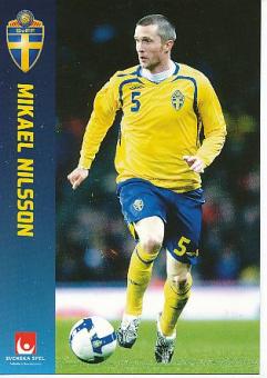 Mikael Nilsson  Schweden Fußball Autogrammkarte 