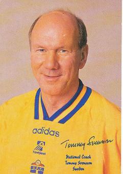 Tommy Svensson  Schweden Fußball Autogrammkarte 