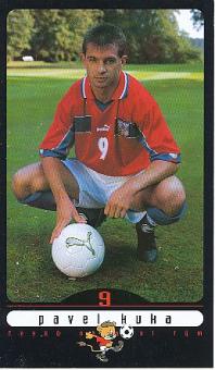 Pavel Kuka  Tschechien  Fußball Autogrammkarte 