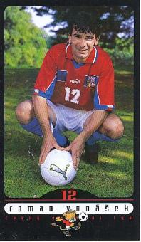Roman Vonasek  Tschechien  Fußball Autogrammkarte 