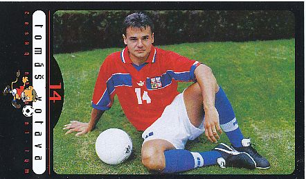 Tomas Votava  Tschechien  Fußball Autogrammkarte 