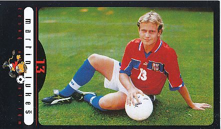 Martin Lukes  Tschechien  Fußball Autogrammkarte 