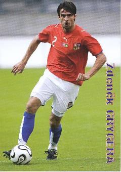 Zdenek Grygera  Tschechien  Fußball Autogrammkarte 