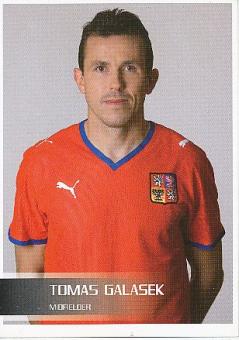 Tomas Galasek  Tschechien  Fußball Autogrammkarte 