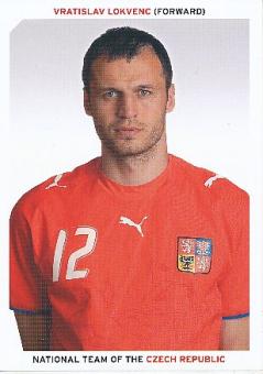 Vratislav Lokvenc  Tschechien  Fußball Autogrammkarte 