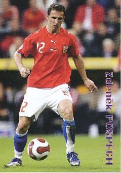 Zdenck Pospich  Tschechien  Fußball Autogrammkarte 