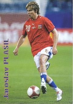 Jaroslav Plasil   Tschechien  Fußball Autogrammkarte 