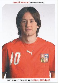 Tomas Rosicky   Tschechien  Fußball Autogrammkarte 