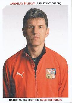 Jaroslav Silhavy  Tschechien  Fußball Autogrammkarte 