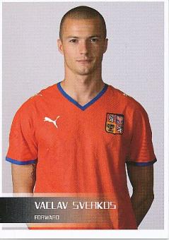 Vaclav Sverkos  Tschechien  Fußball Autogrammkarte 