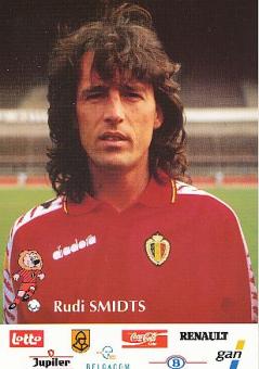 Rudi Smidts   Belgien  Fußball Autogrammkarte 