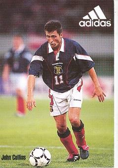 John Collins  Schottland  Fußball Autogrammkarte 