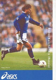 Andrei Kanchelskis Glasgow Rangers  Fußball Autogrammkarte 