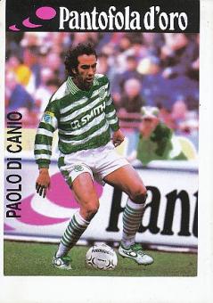 Paolo Di Canio   Celtic Glasgow  Fußball Autogrammkarte 