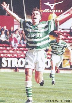 Brian McLaughlin   Celtic Glasgow  Fußball Autogrammkarte 