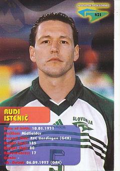 Rudi Istenic  Slowenien Fußball Autogrammkarte 