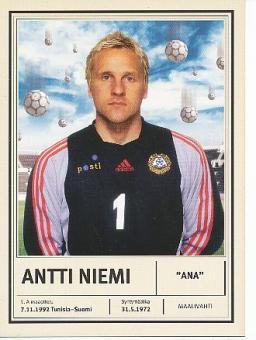 Antti Niemi  Finnland  Fußball Autogrammkarte 