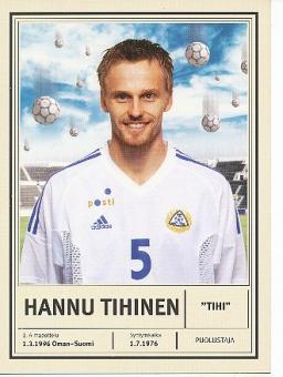 Hannu Tihinen  Finnland  Fußball Autogrammkarte 