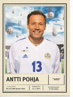 Antti Pohja  Finnland  Fußball Autogrammkarte 