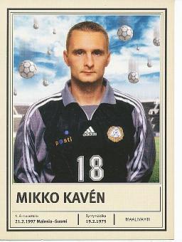 Mikko Kaven  Finnland  Fußball Autogrammkarte 