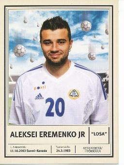 Aleksei Eremenko Jr.  Finnland  Fußball Autogrammkarte 