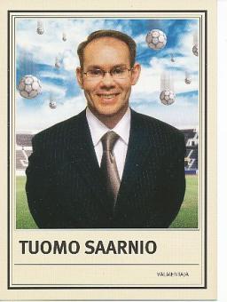 Tuomo Saarnio  Finnland  Fußball Autogrammkarte 