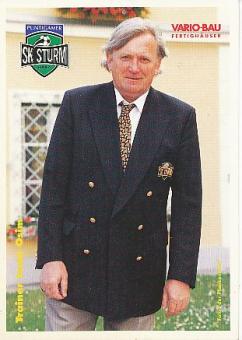 Iwan Osim   SK Sturm Graz  Fußball Autogrammkarte 